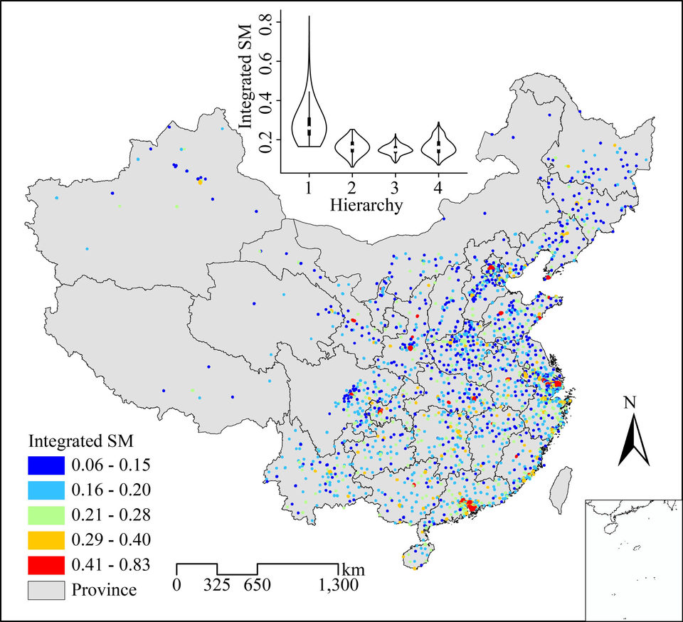 Boundaries and Blocks in Redefined Cities of China 2011 & 2016