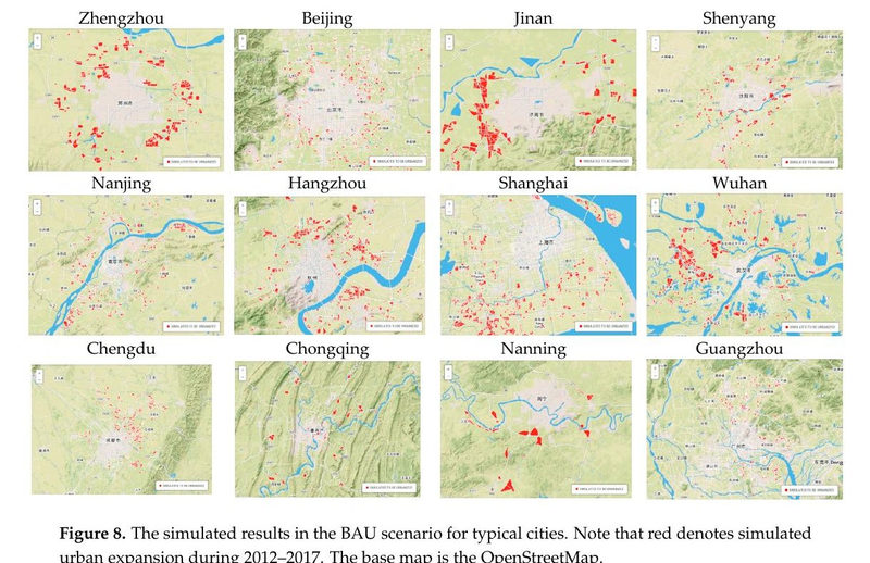 Simulating Block-Level Urban Expansion for National Wide Cities