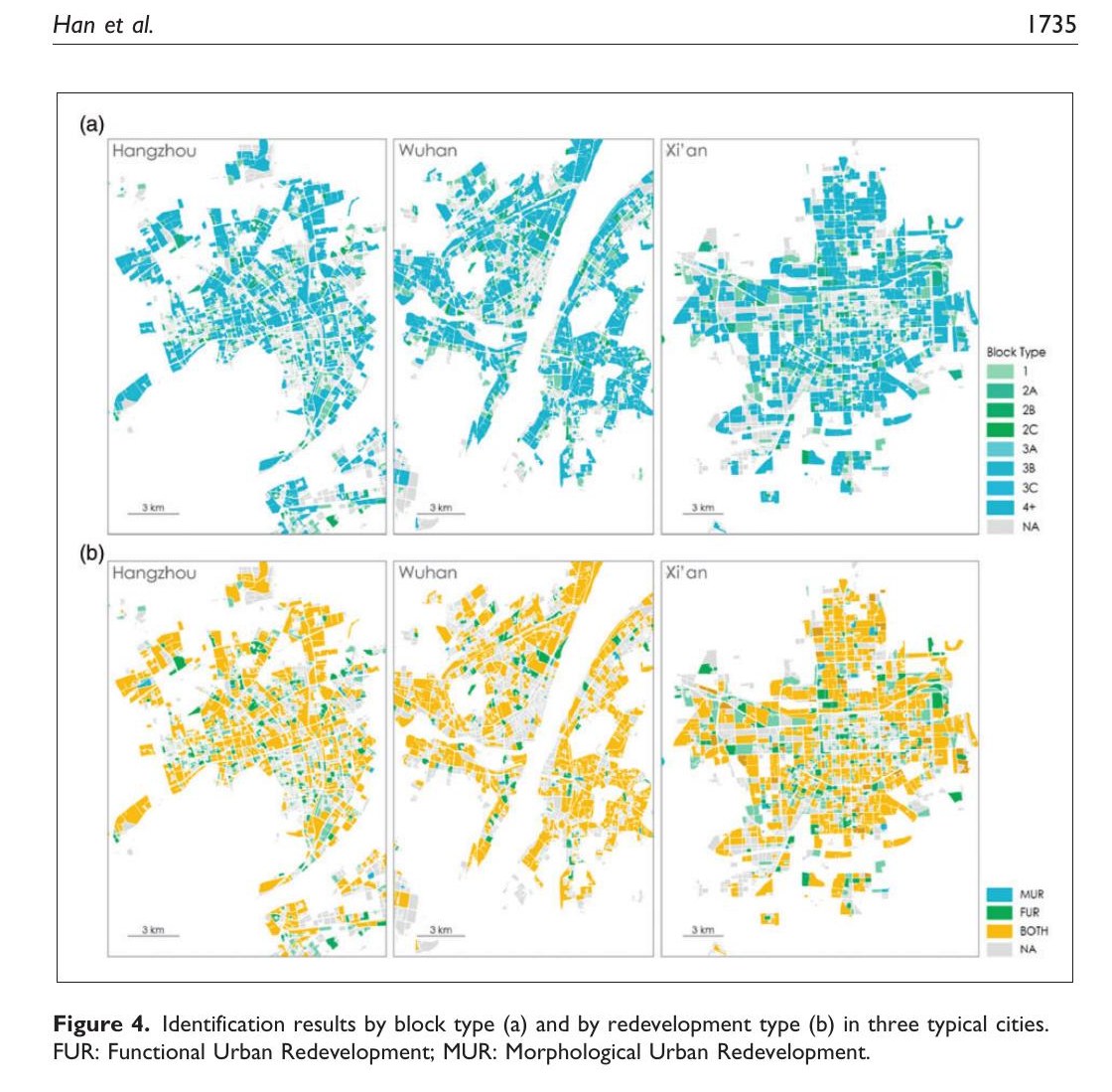 Urban redevelopment at the block level: Methodology and its application to all Chinese cities
