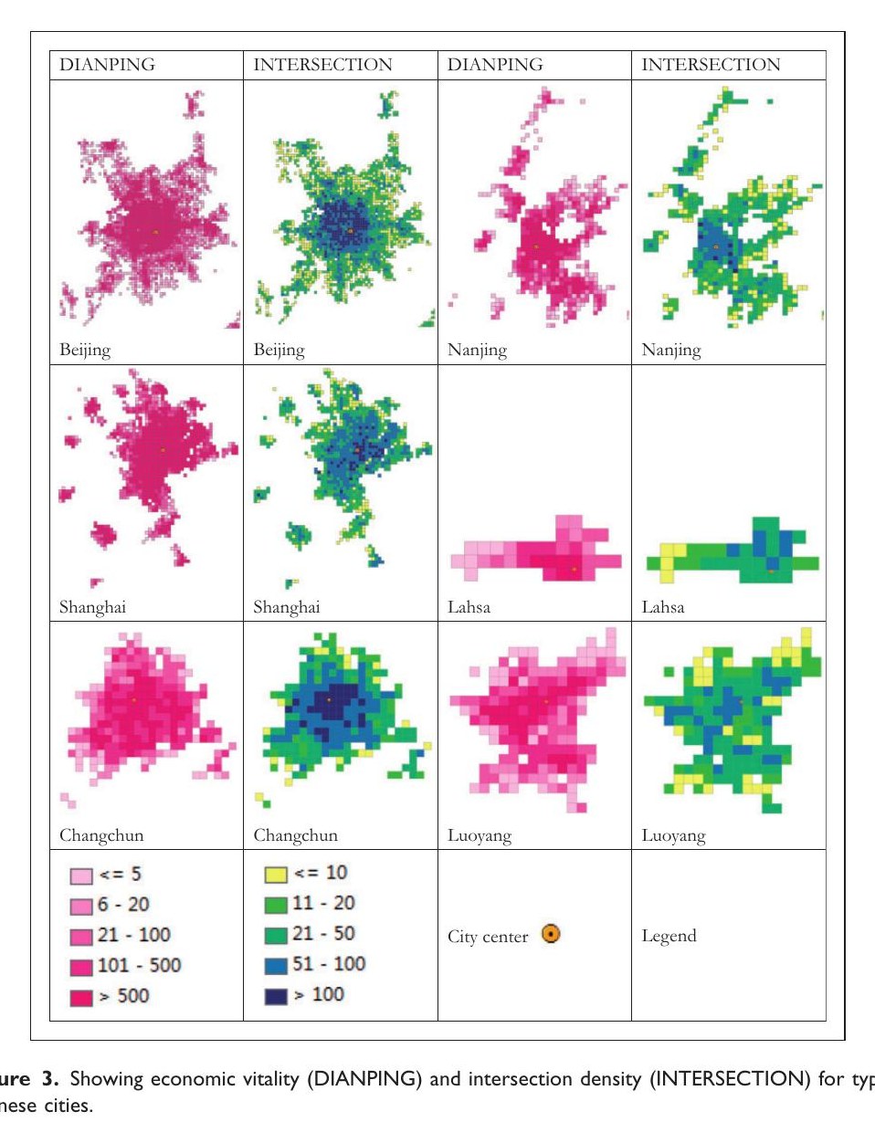 Does block size matter? The impact of urban design on economic vitality for Chinese cities
