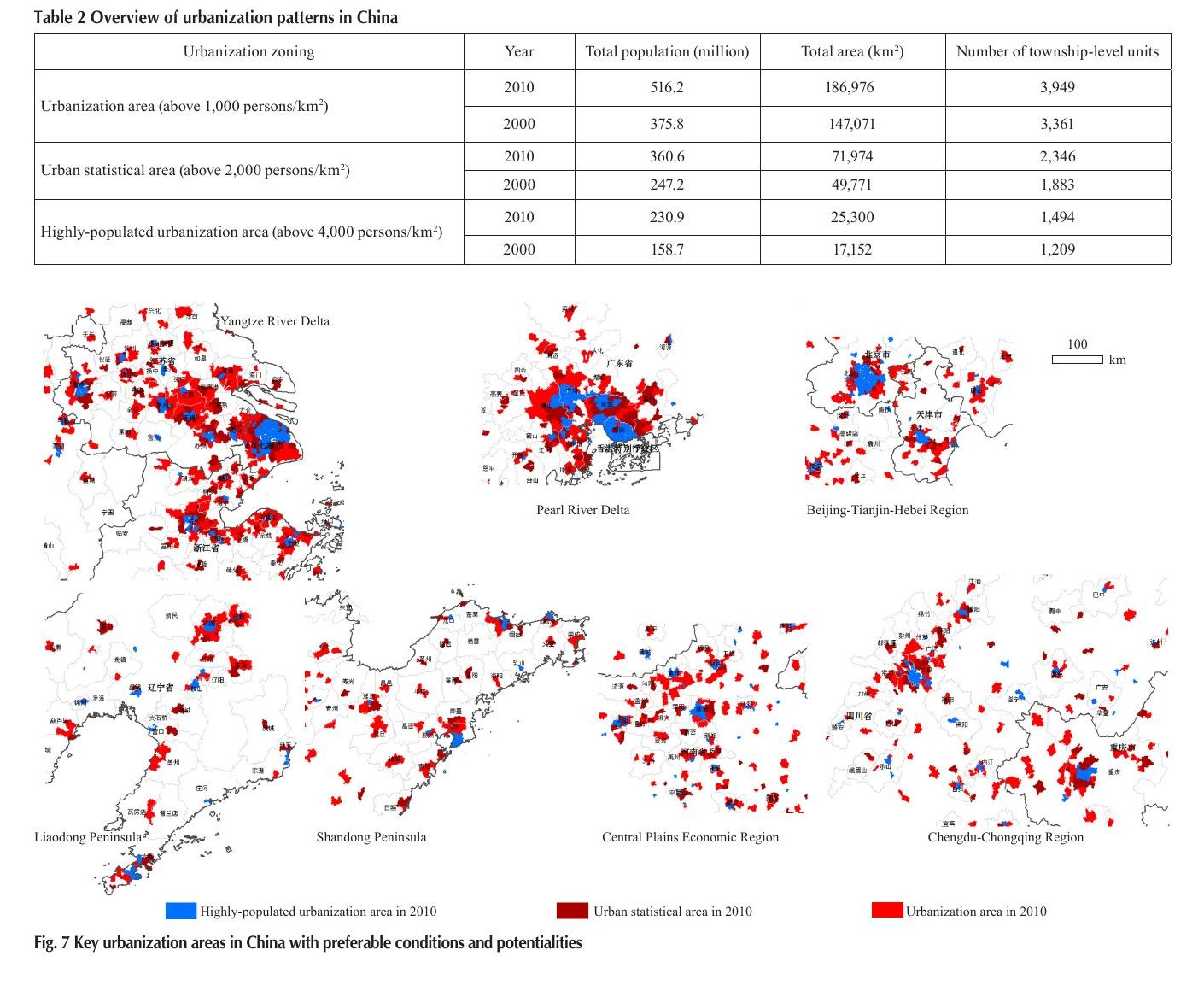 Spatio-Temporal Changes of Population Density and Urbanization Pattern in China (2000–2010)