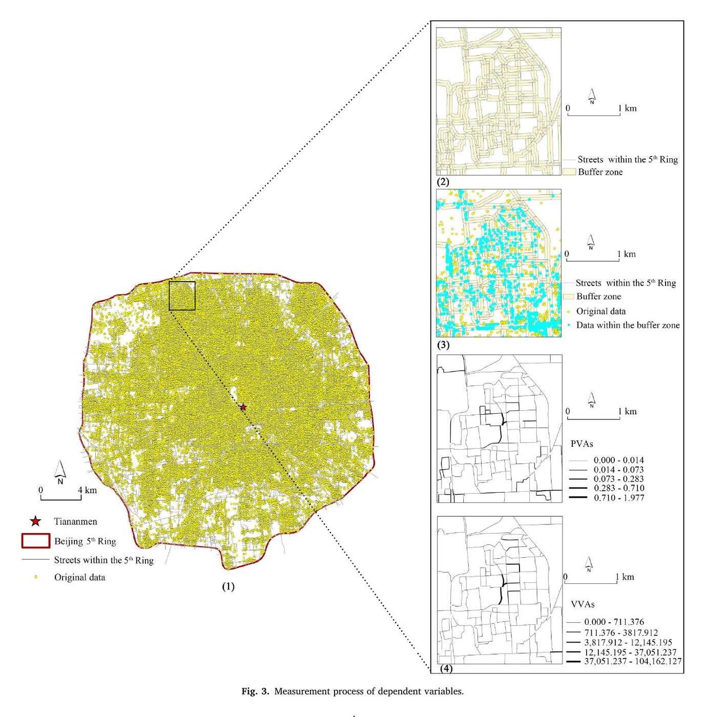 Revealing virtual visiting preference: Differentiating virtual and physical space with massive TikTok records in Beijing