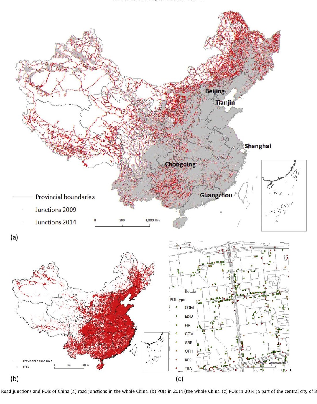 Redefining Chinese city system with emerging new data