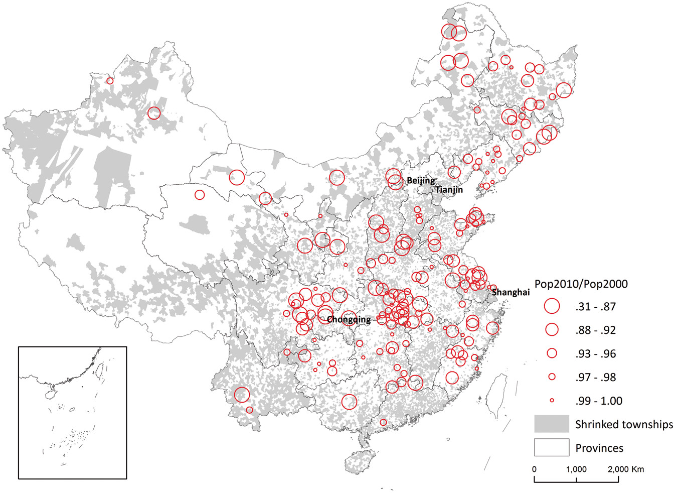 The New Data of Yichun, a Shrinking City in North‑East China