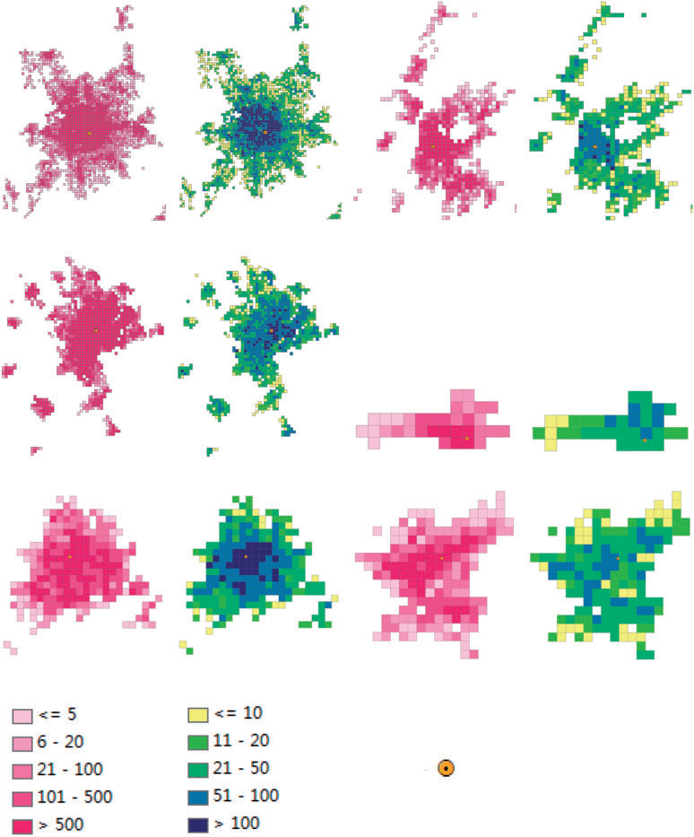 Grid‑Level and National‑Wide Urban Vitality and Their Impacting Factors in China