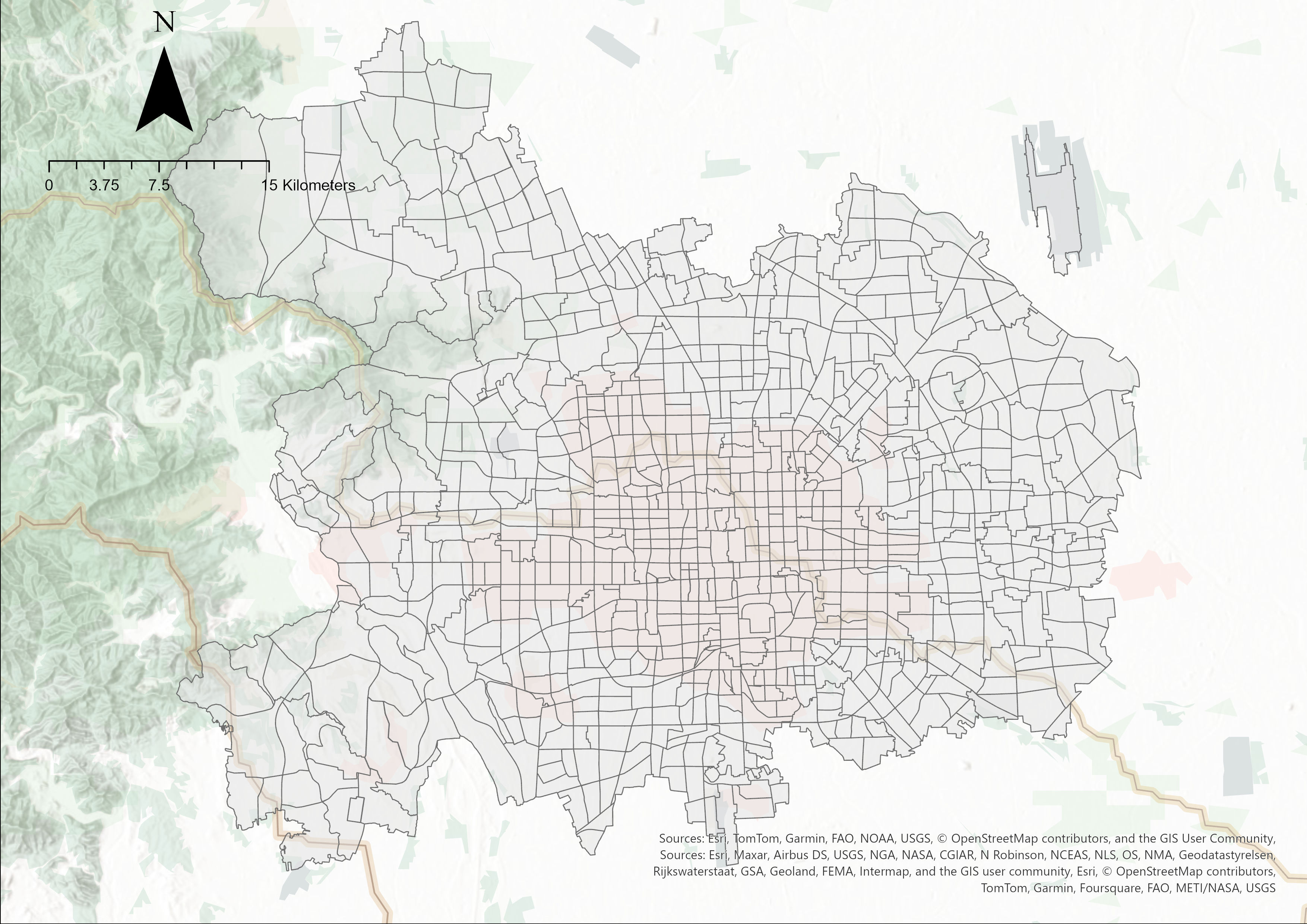 Beijing Neighborhood Socioeconomic Status Dataset