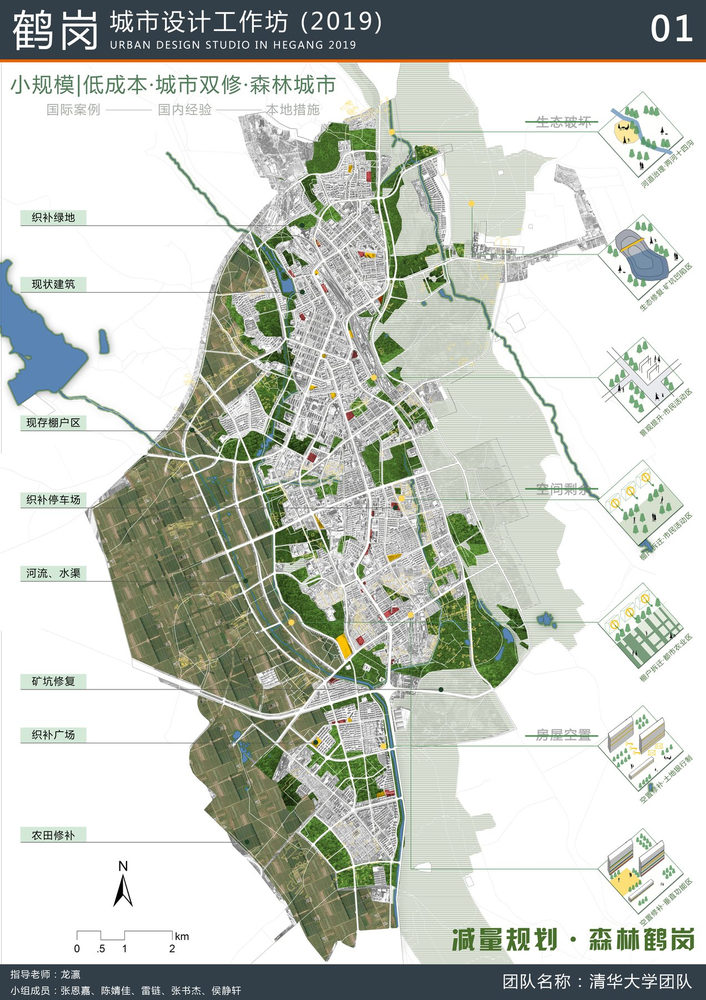 Hegang studio design board / 鹤岗工作坊成果
