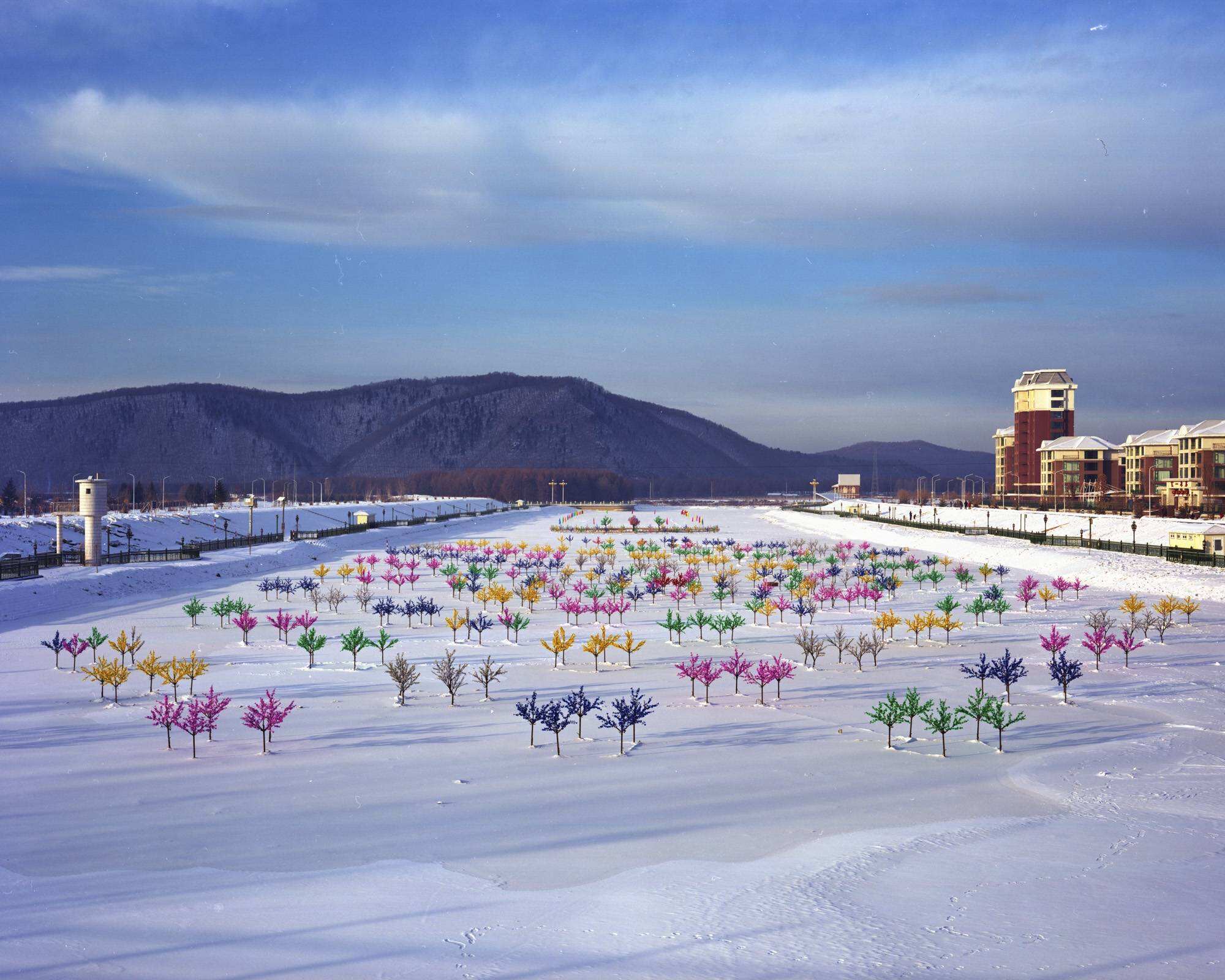 Yixi photograph of the shrinking-city talk setting