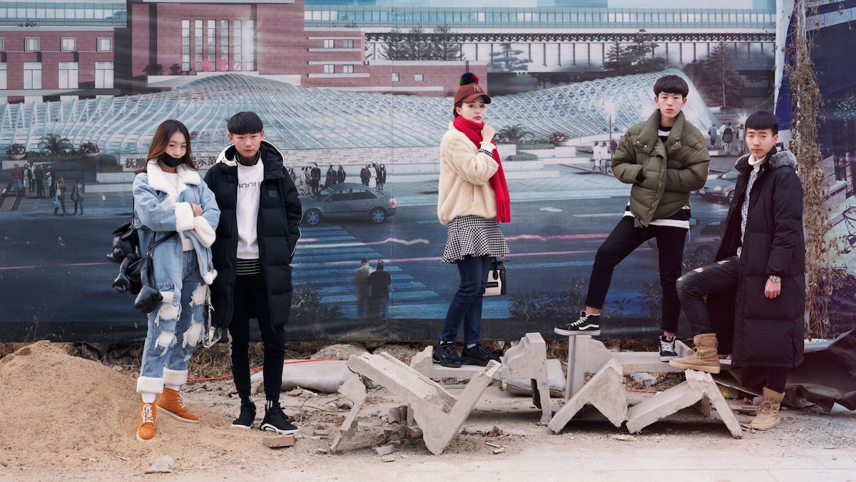 Young people photographed for National Geographic in Northeast China
