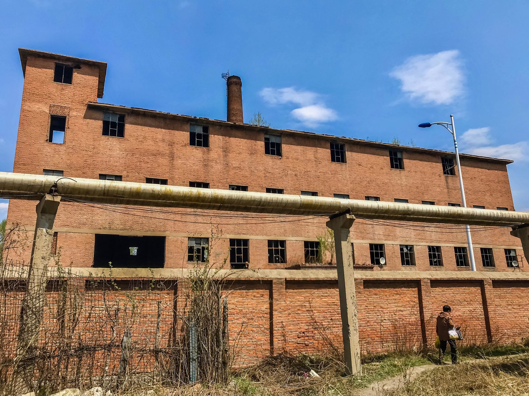 Abandoned factory structure — Jiutai